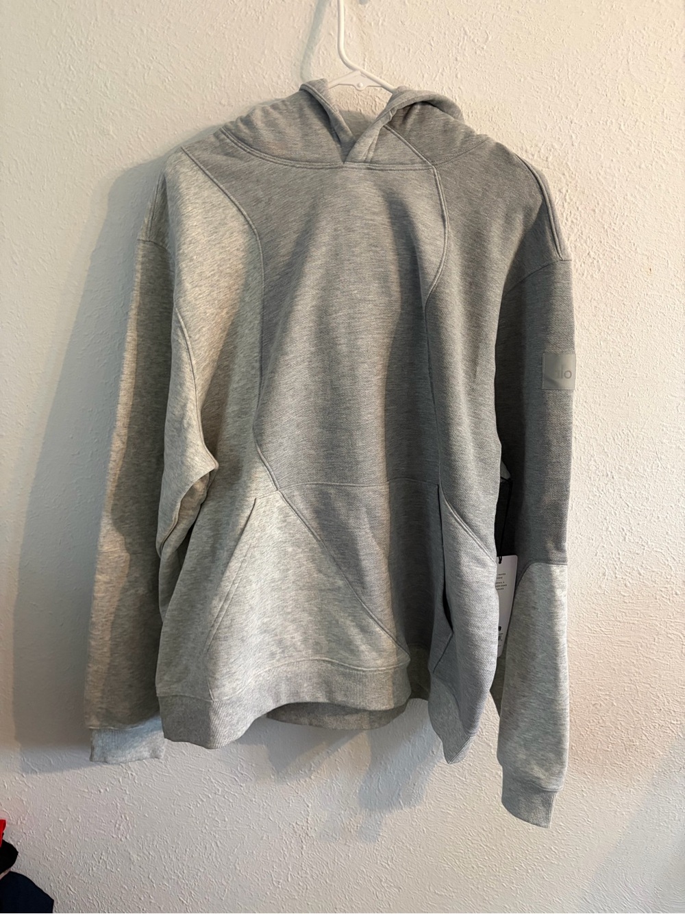 ALO Yoga Men's Crewneck Hoodie - Heather Gray